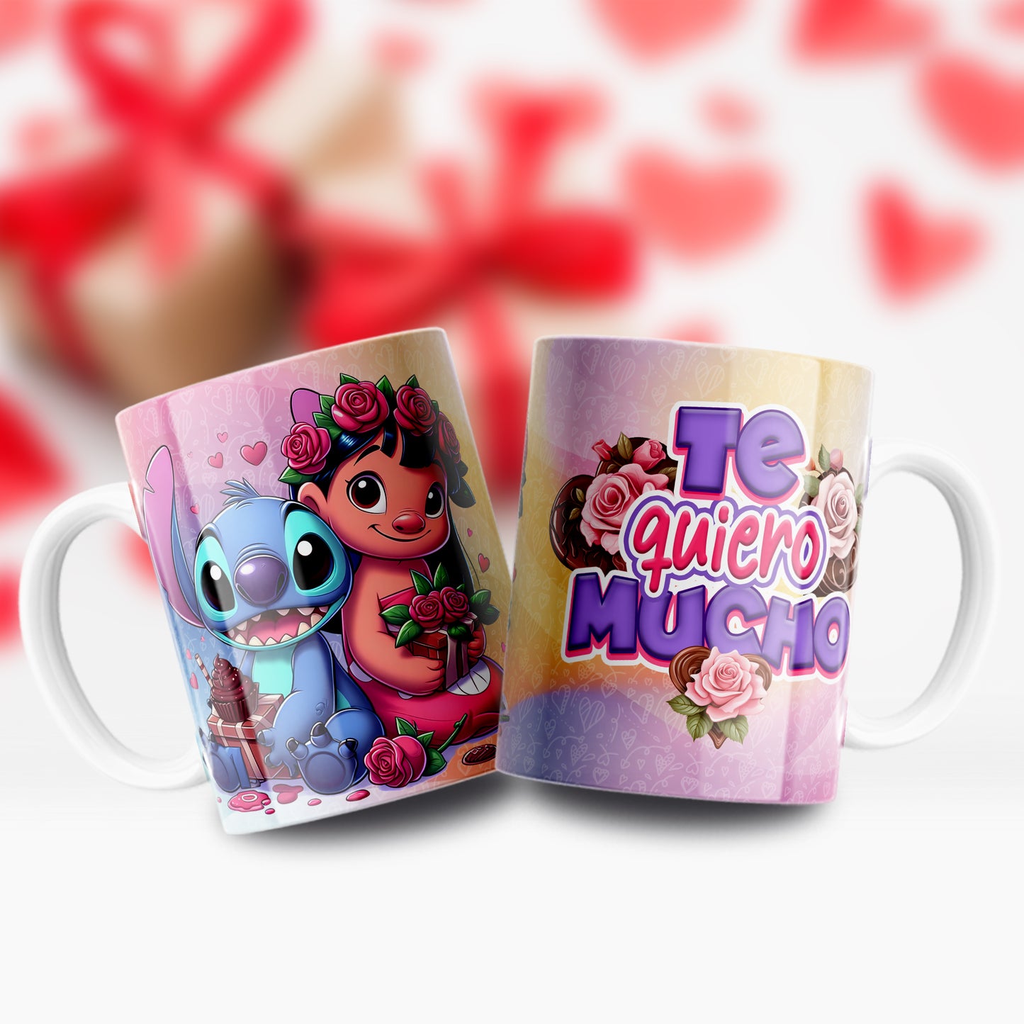 Custom Mugs - Love Designs - Stitch