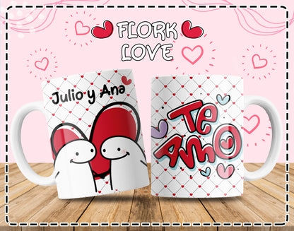 Custom Mugs - Love Designs - Flork Love