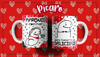 Tazas personalizadas - Diseños de amor - Flork Playful Love