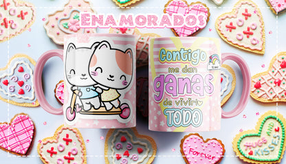 Custom Mugs - Love Designs - Cute Cartoon