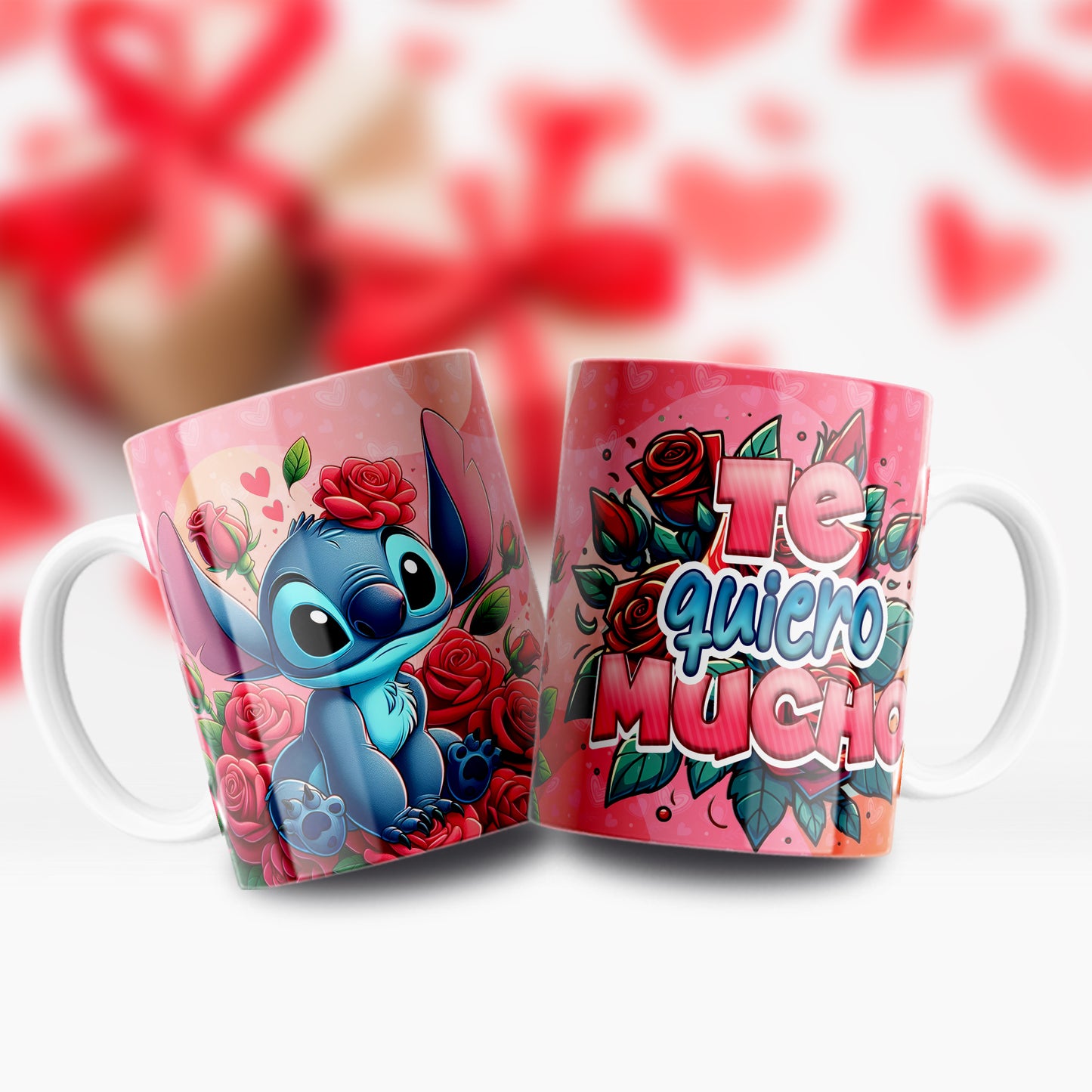 Custom Mugs - Love Designs - Stitch