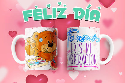 Custom Mugs - Love Designs - Teddy Bears