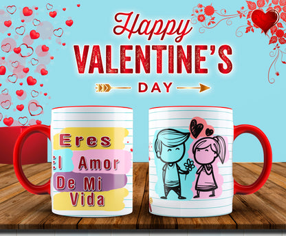Custom Mugs - Love Designs - Valentine Collection