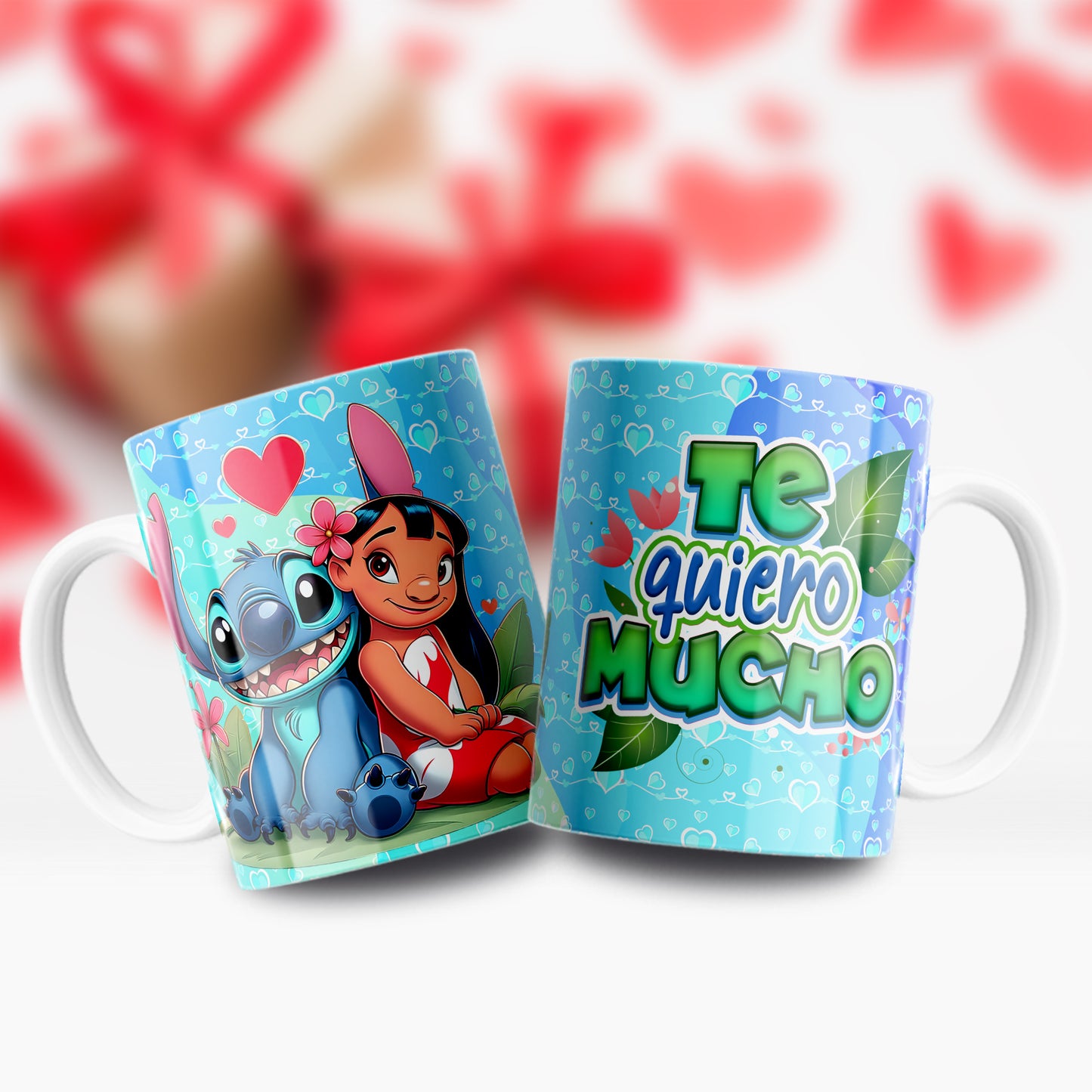 Custom Mugs - Love Designs - Stitch