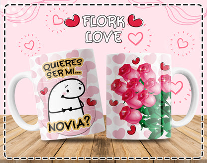 Custom Mugs - Love Designs - Flork Love