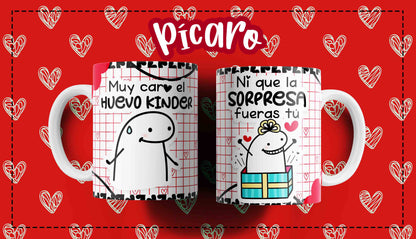 Tazas personalizadas - Diseños de amor - Flork Playful Love