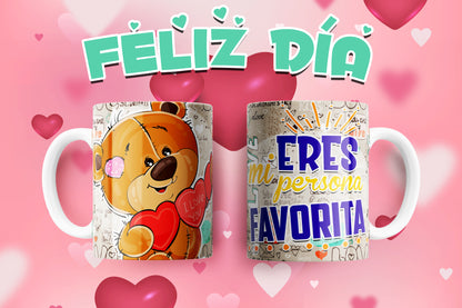 Custom Mugs - Love Designs - Teddy Bears