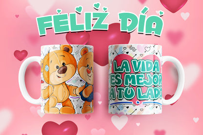 Custom Mugs - Love Designs - Teddy Bears