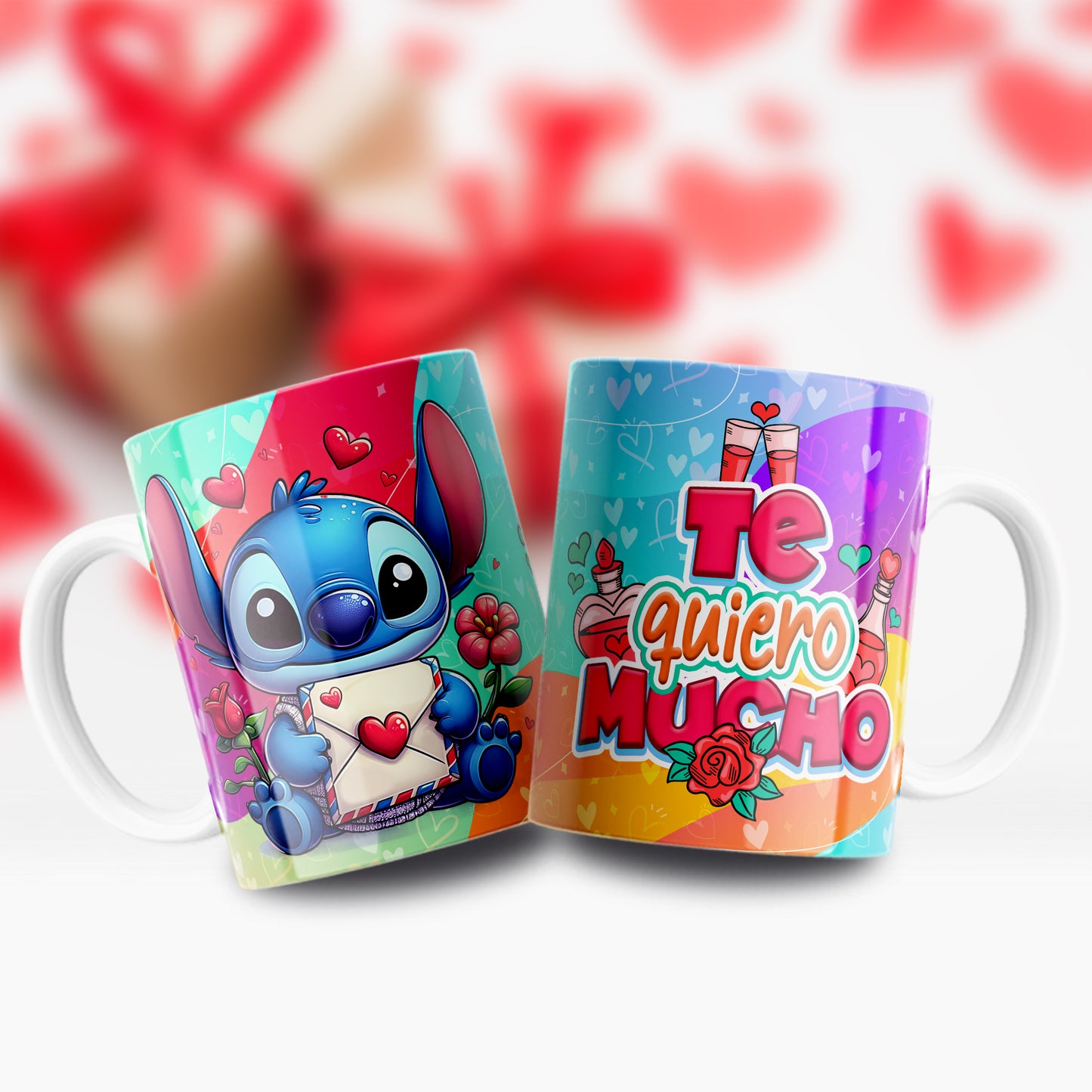 Custom Mugs - Love Designs - Stitch