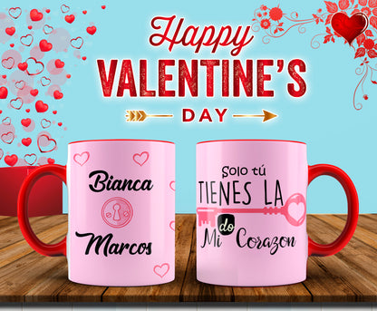 Custom Mugs - Love Designs - Valentine Collection