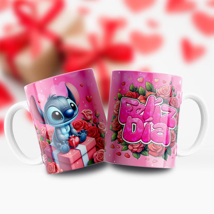 Custom Mugs - Love Designs - Stitch