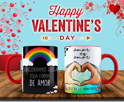 Custom Mugs - Love Designs - Valentine Collection