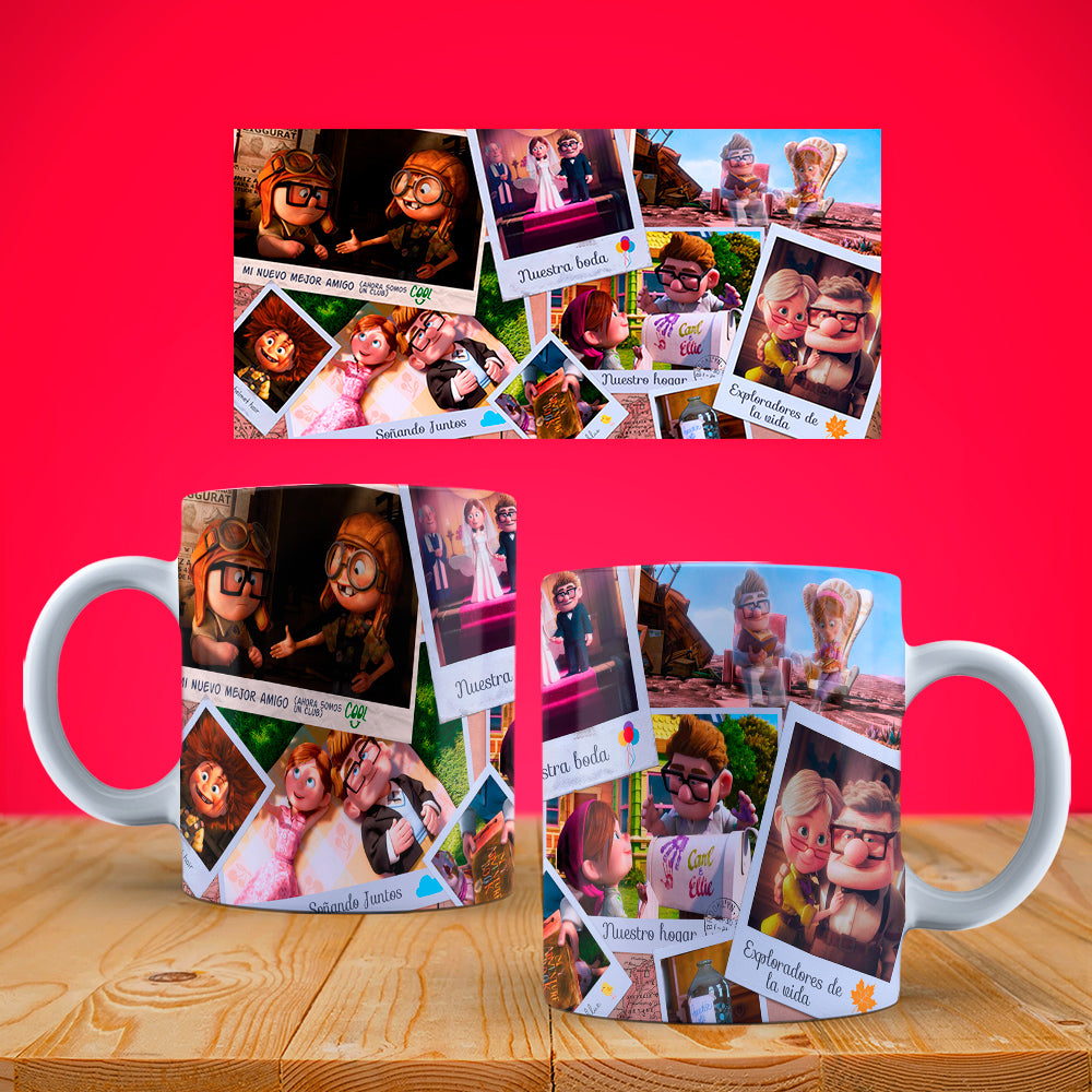 Custom mugs - Love designs - Cute UP Adventure