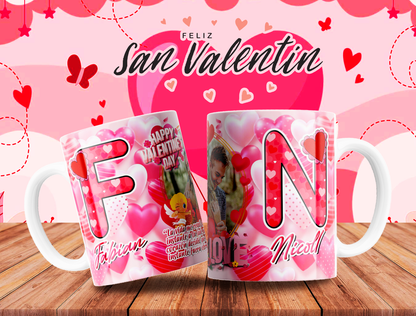 Custom Mugs - Love Designs - Love ABC