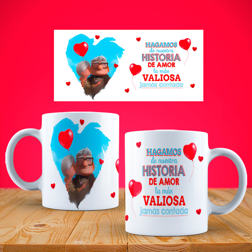 Custom mugs - Love designs - Cute UP Adventure