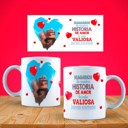 Custom mugs - Love designs - Cute UP Adventure