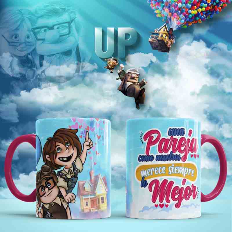 Custom mugs - Love designs - Cute UP Adventure 2