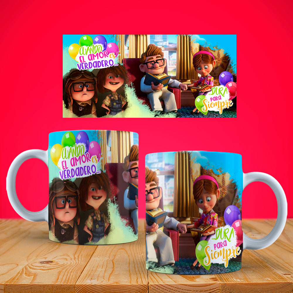 Custom mugs - Love designs - Cute UP Adventure