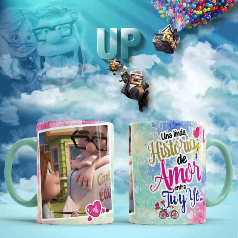 Custom mugs - Love designs - Cute UP Adventure 2