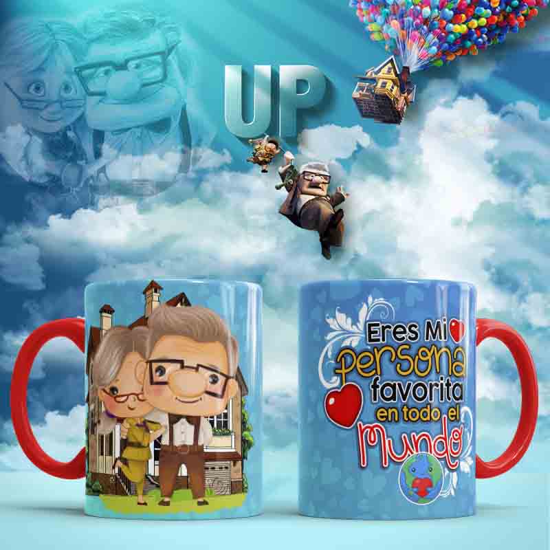 Custom mugs - Love designs - Cute UP Adventure 2